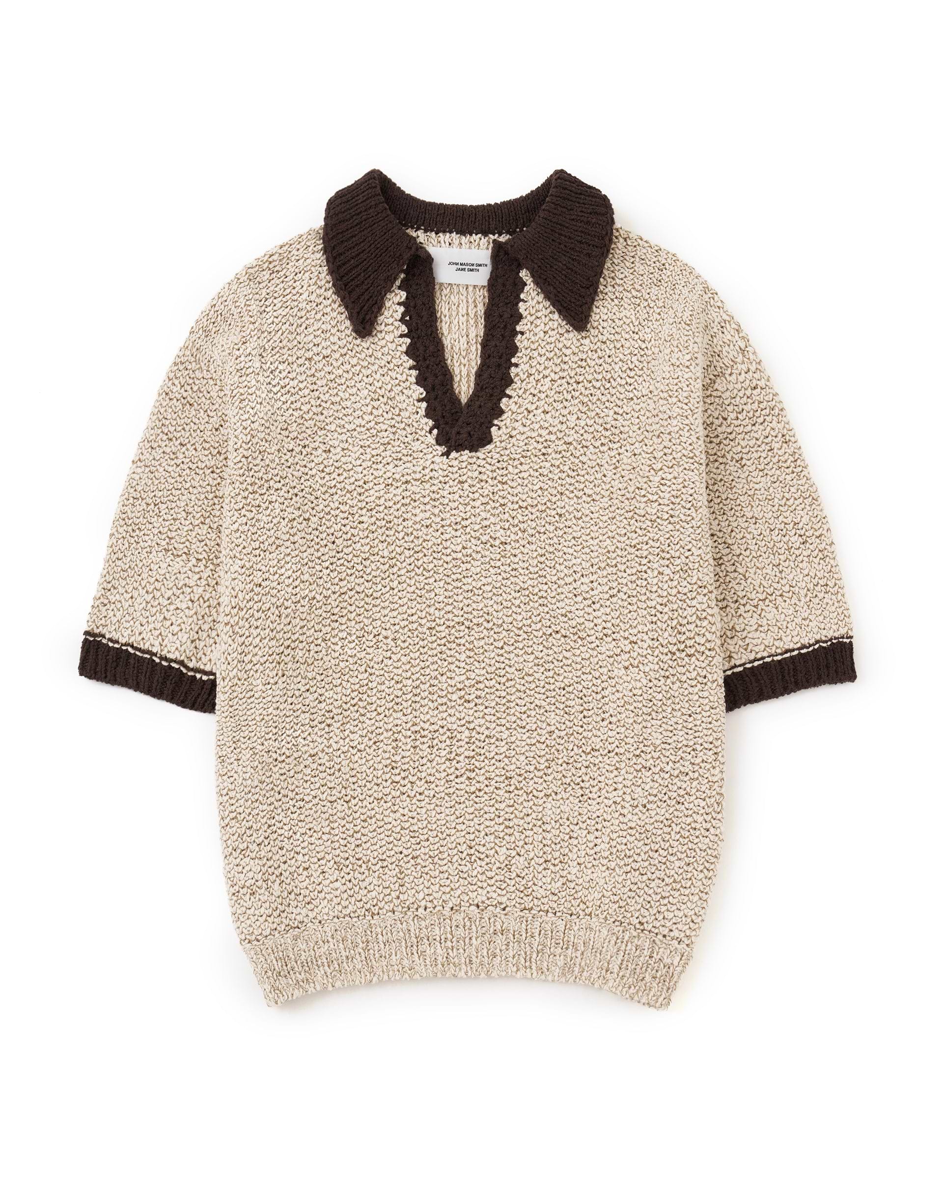 JOHN MASON SMITH ジョン メイソン スミス 25SS COTTON BICOLOR CAMISOLE バイカラーキャミソール 25SCT-826L アイボリー 38 JOHN MASON SMITH ジョン メイソン スミス 25awのアイテムを取り扱う