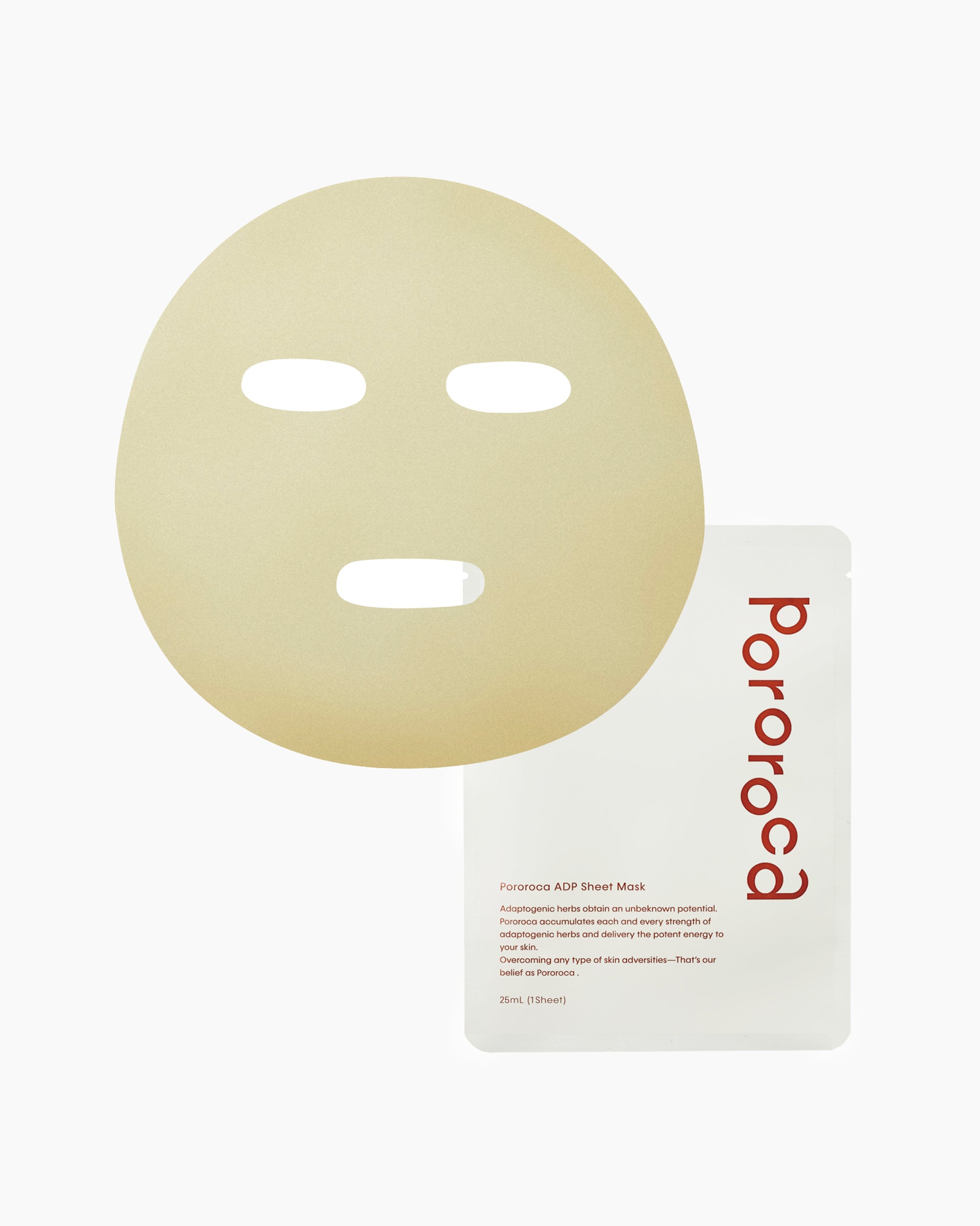 Pororoca】ADPシートマスク/1枚入り | フェイスパック | 自然由来