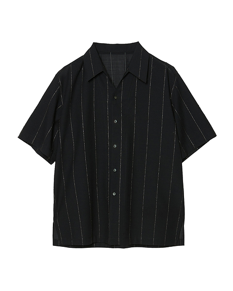 IRENISA】オープンカラーショートスリーブシャツ – ファッション  