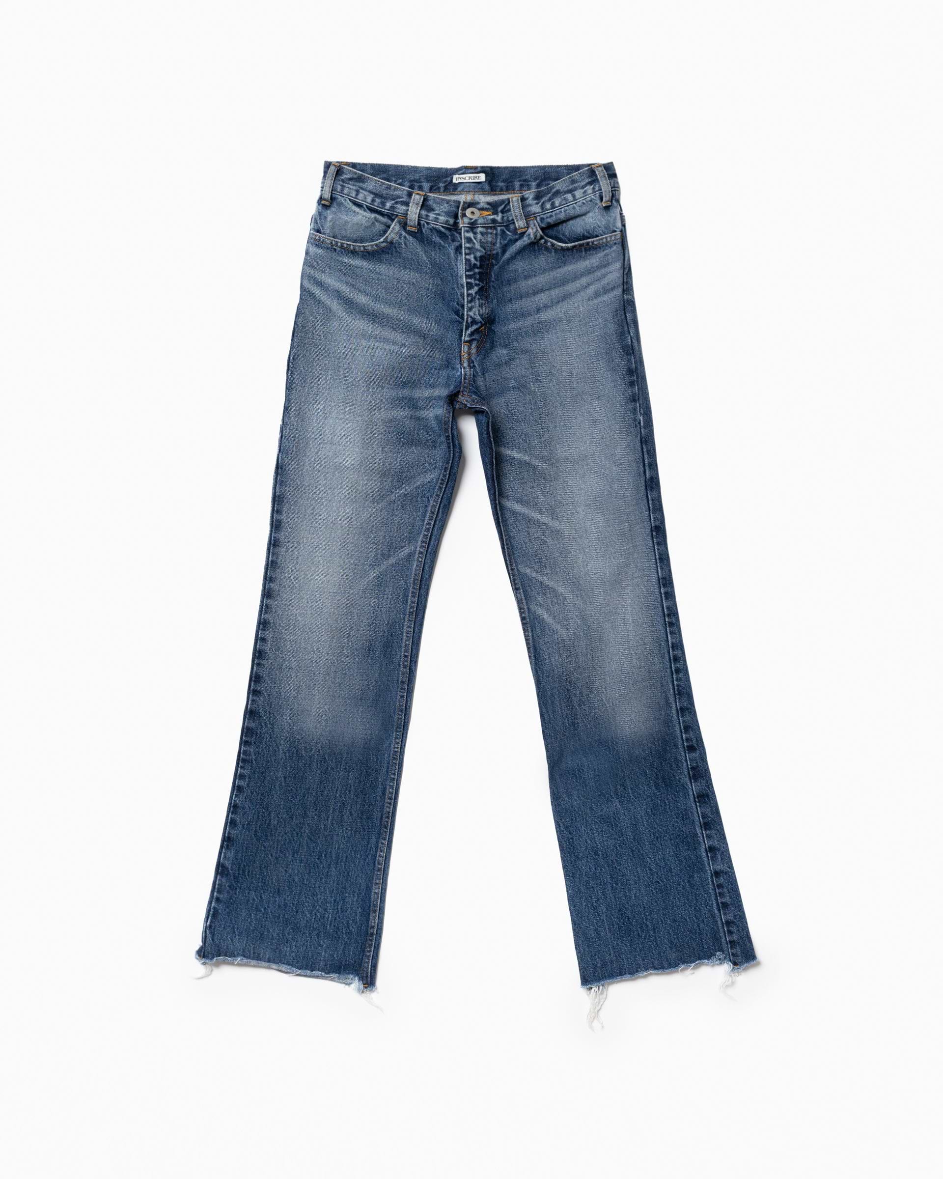 INSCRIRE リメイク風　フレアデニム INSCRIRE】002フレアデニム – ファッションスナップストア
