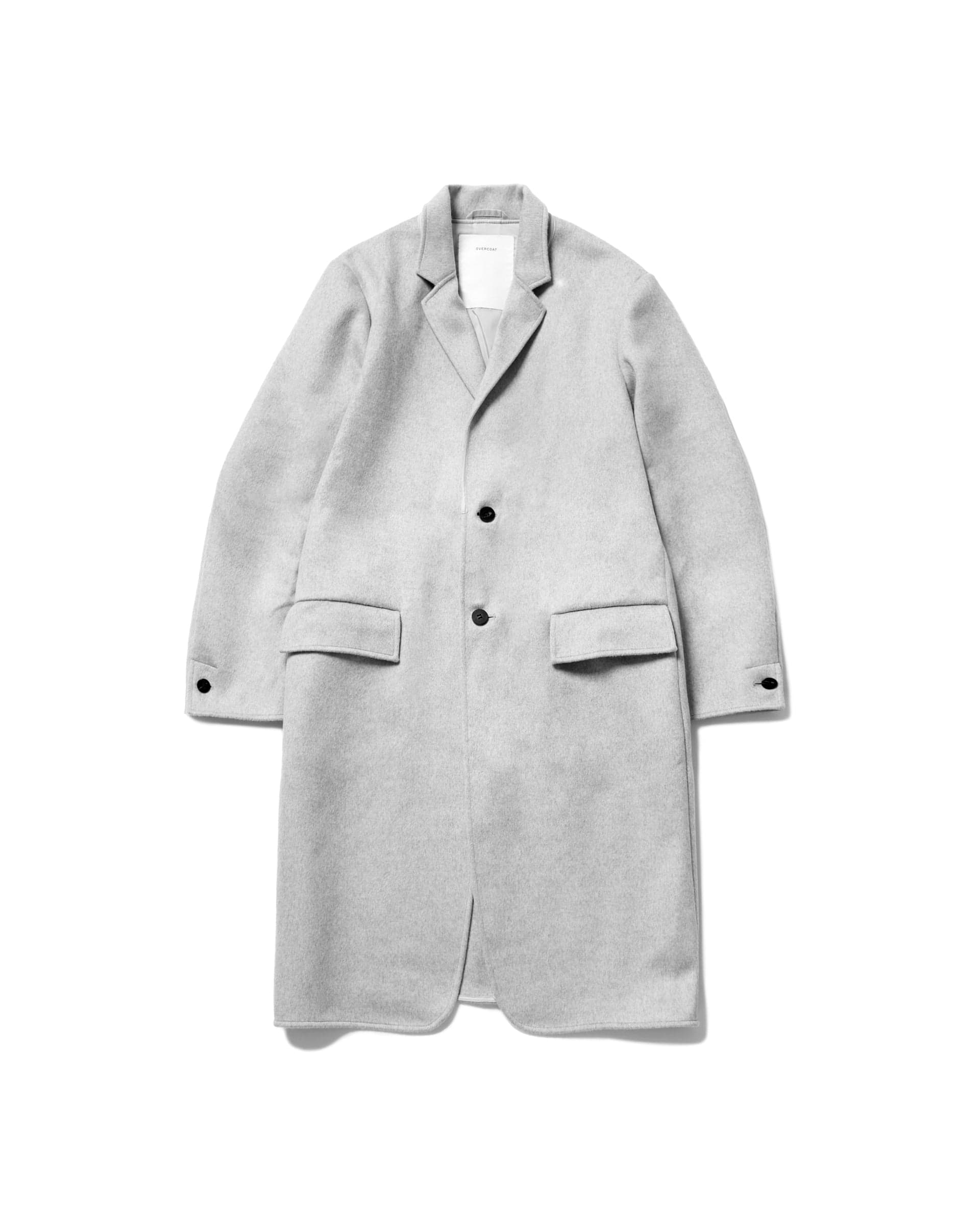 セットアップ OVERCOAT】ドロップショルダーオーバーコート – ファッション ジャケット・アウター