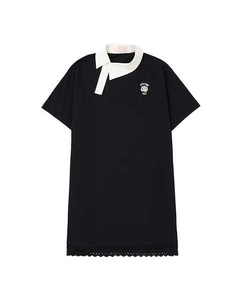 VIVIANO】チュールシュミーズ | シアー シャツ | ブラック | F/STORE 