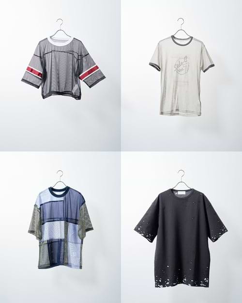KANAKO SAKAI】グリッターTシャツ – ファッションスナップストア