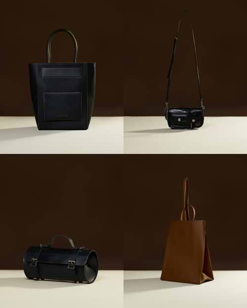 beautiful people】ライダースフラップショルダーバッグ