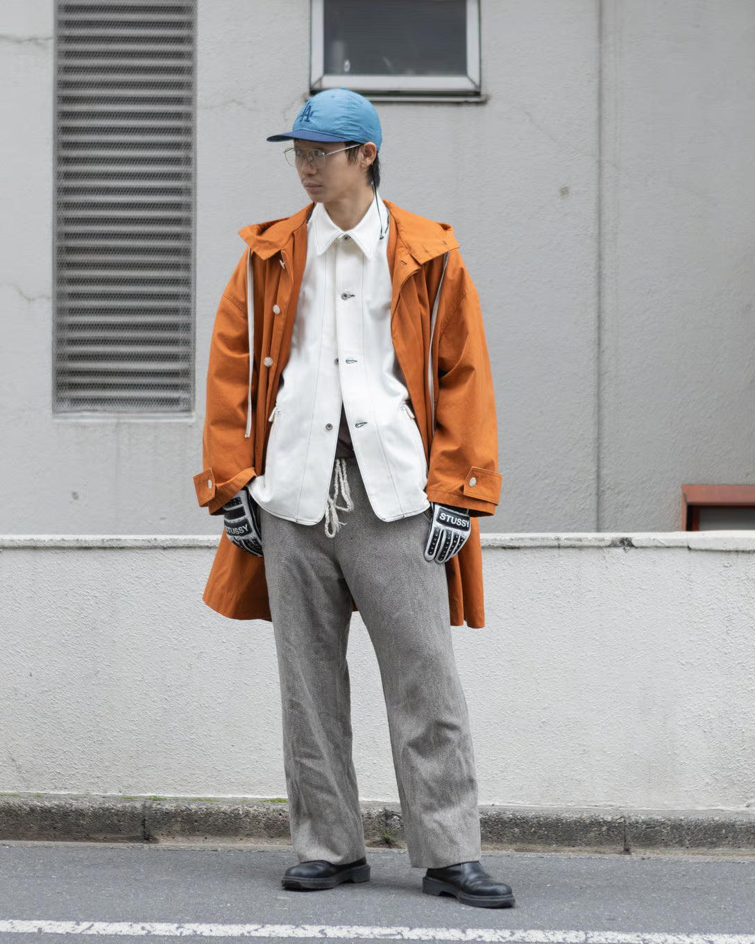 SEEALL】メモリアルカバーオール ホワイト | 日本製 ワーク