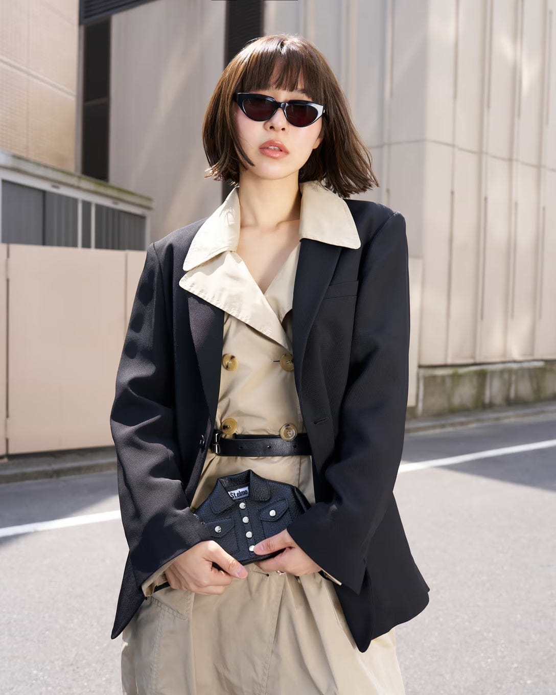 着用サイズS（スナップモデル：aiko koizumi）
