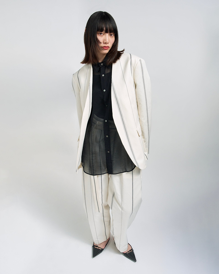 着用サイズ4／身長174cm（セットアップを自由に着回す、この春に迎えたい編集部おすすめのアイテムをチェック【シーオール編】掲載）