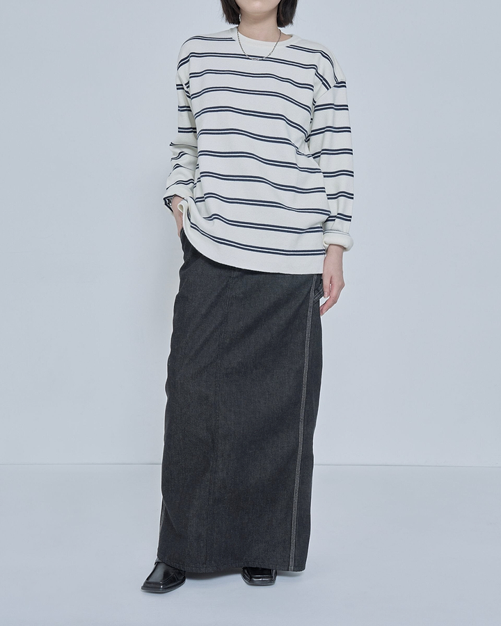 着用サイズ38／身長165cm（定番だからこそ特別な一着を、この春夏に迎えたい本命デニムアイテム9選掲載）