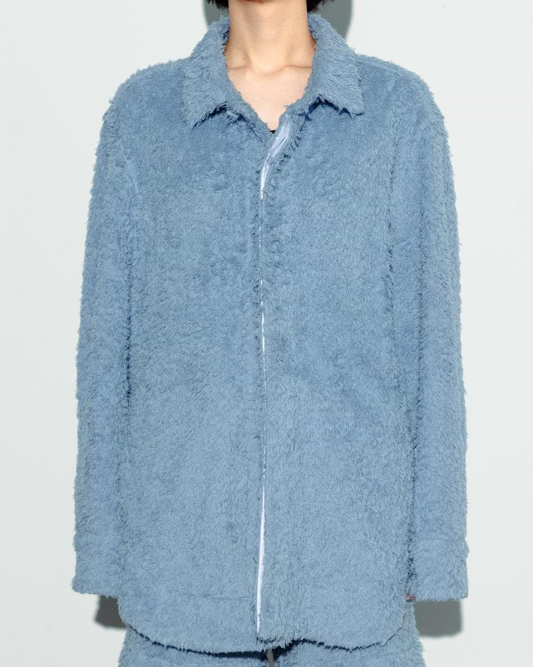 ドロップショルダーシャツジャケット