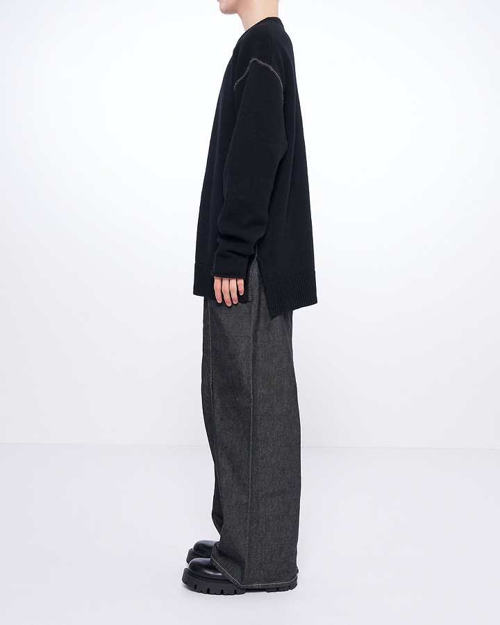 UJOH】クルーネックニット – ファッションスナップストア
