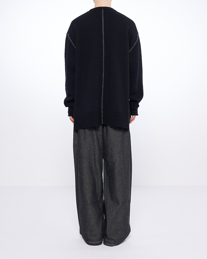 UJOH】クルーネックニット – ファッションスナップストア
