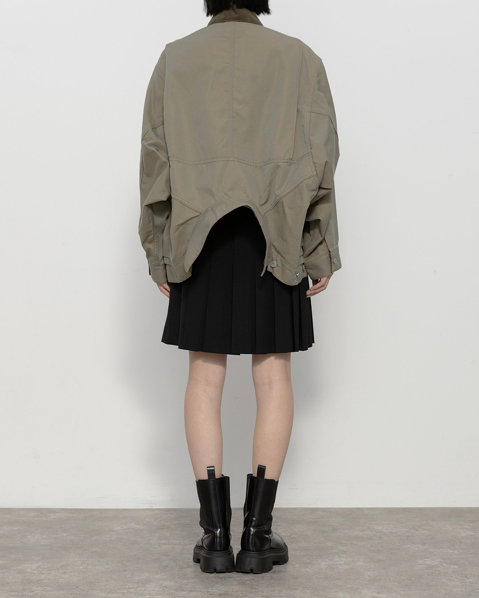 【23AW】ダブルエンドポストワークツイルブルゾン