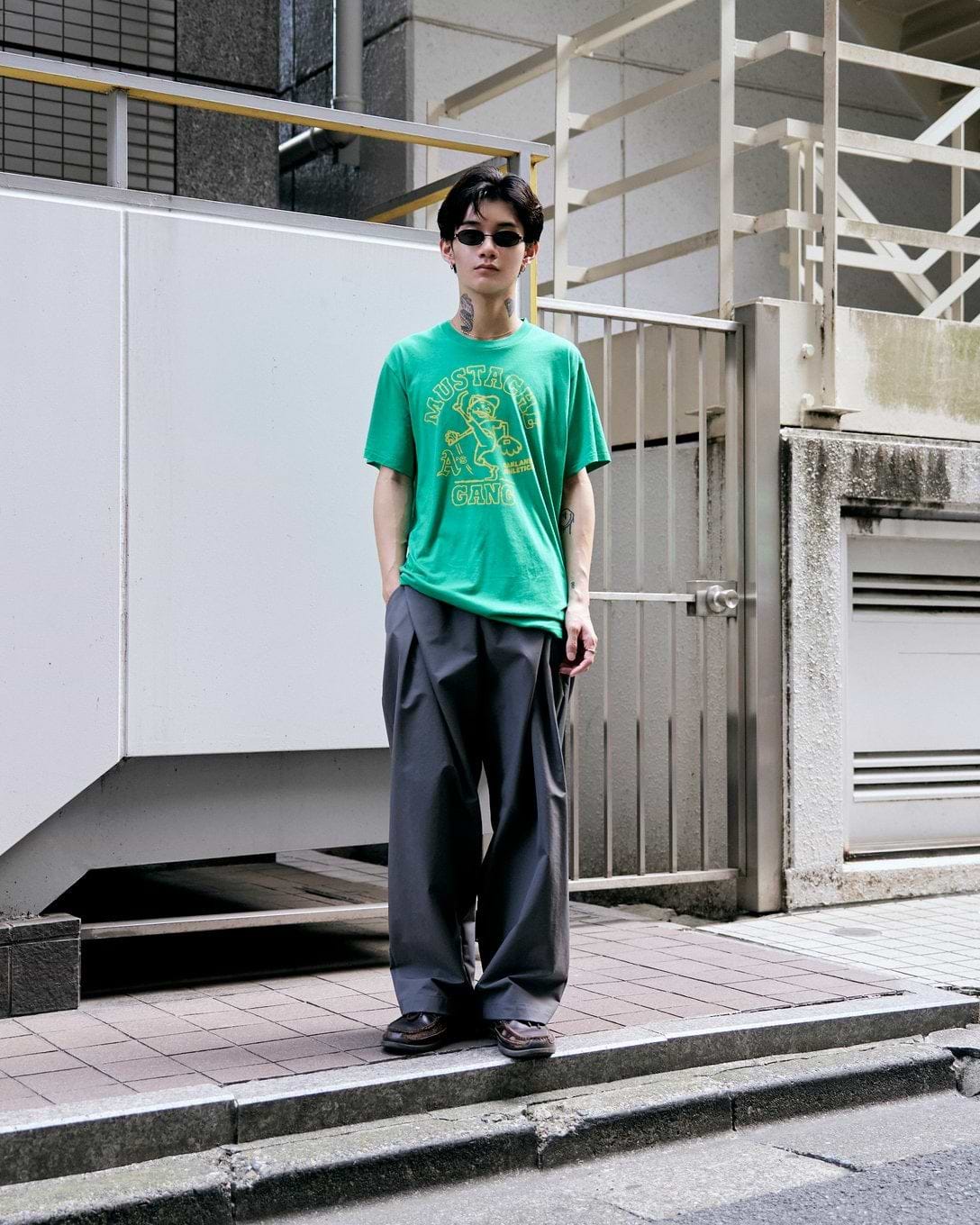 yoshiokubo】3レイヤーワイドパンツ – ファッションスナップストア
