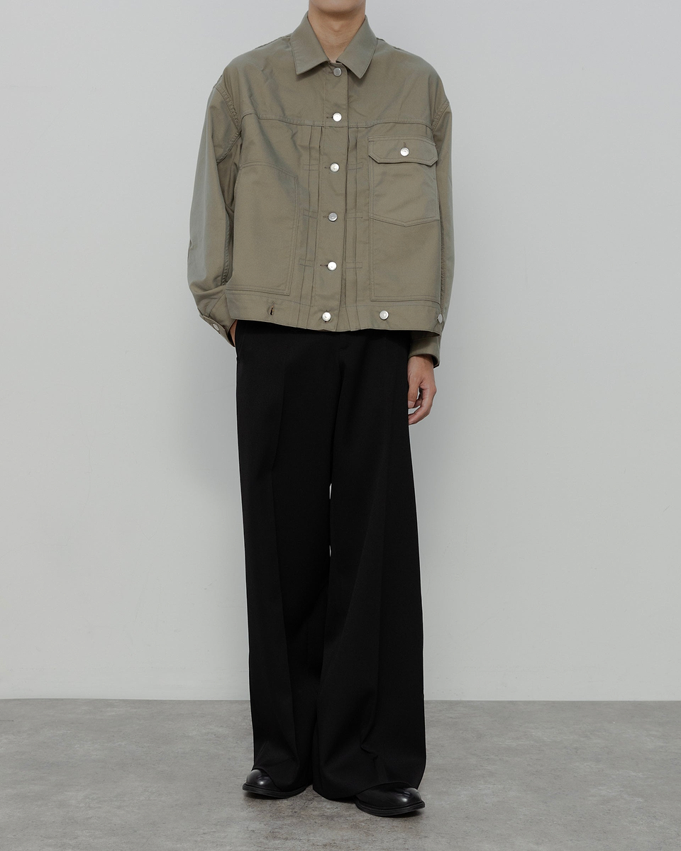 【23AW】ダブルエンドポストワークツイルブルゾン