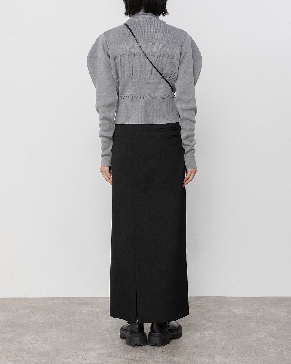 【23AW】レイヤードネックトップ