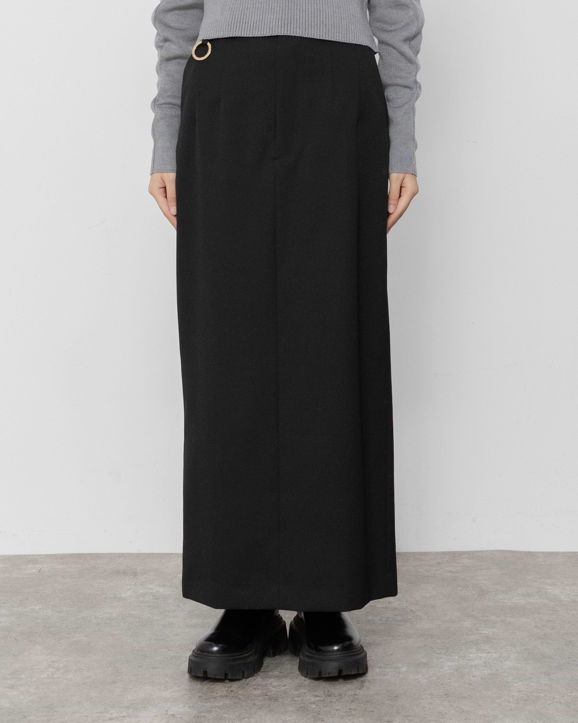 【TARO HORIUCHI th products】＜TARO HORIUCHI＞バックオープンスカート