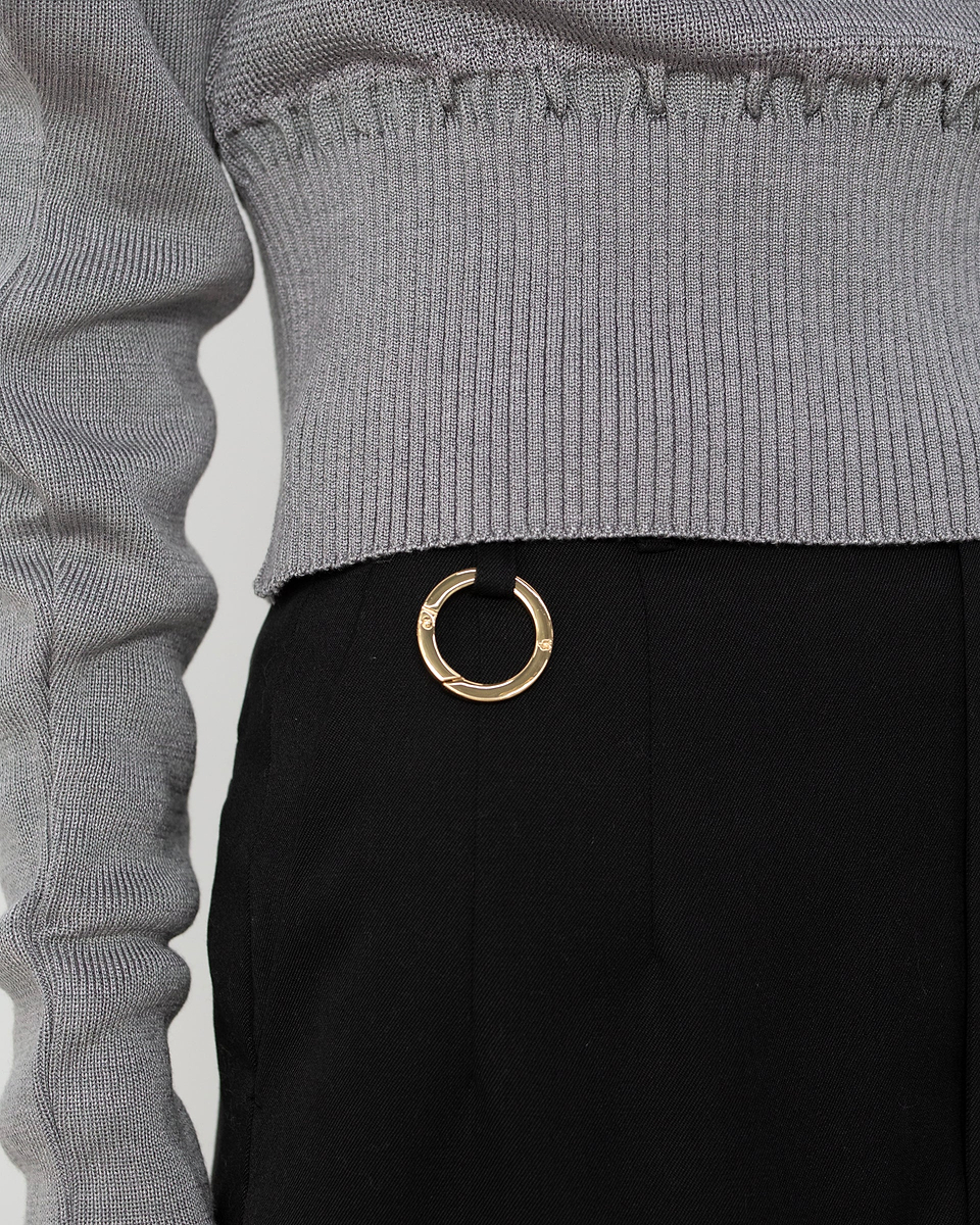 【23AW】＜TARO HORIUCHI＞バックオープンスカート