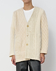 【23AW】ロングニットカーディガン