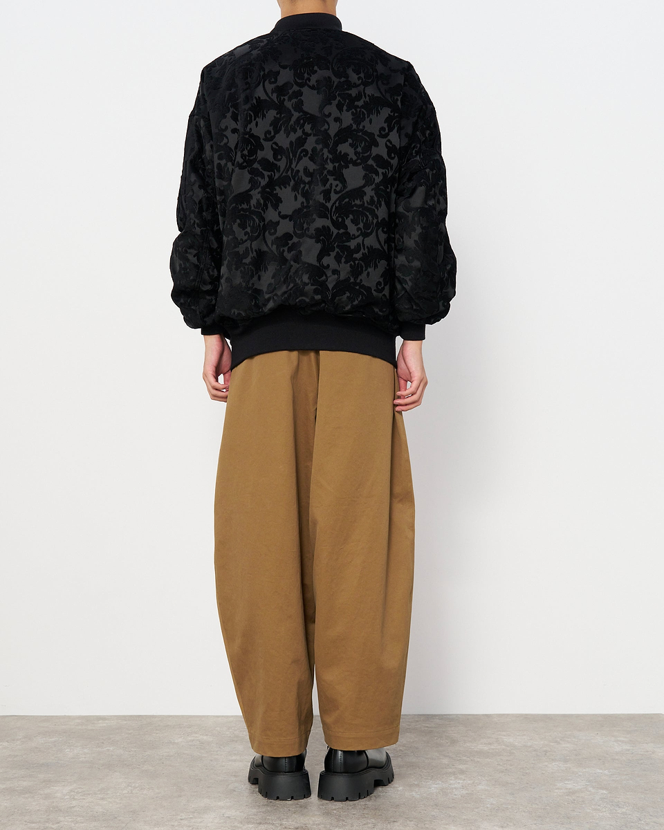 【23AW】コットンツイルツ3タックパンツ