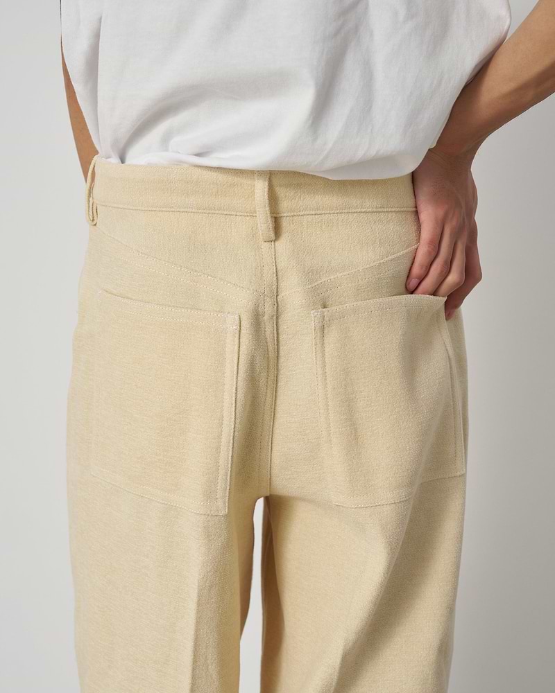POSTELEGANT】和紙コットン5ポケットパンツ – ファッションスナップストア 