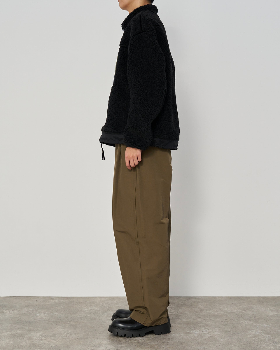 【23AW】パッチワークPKボアブルゾン