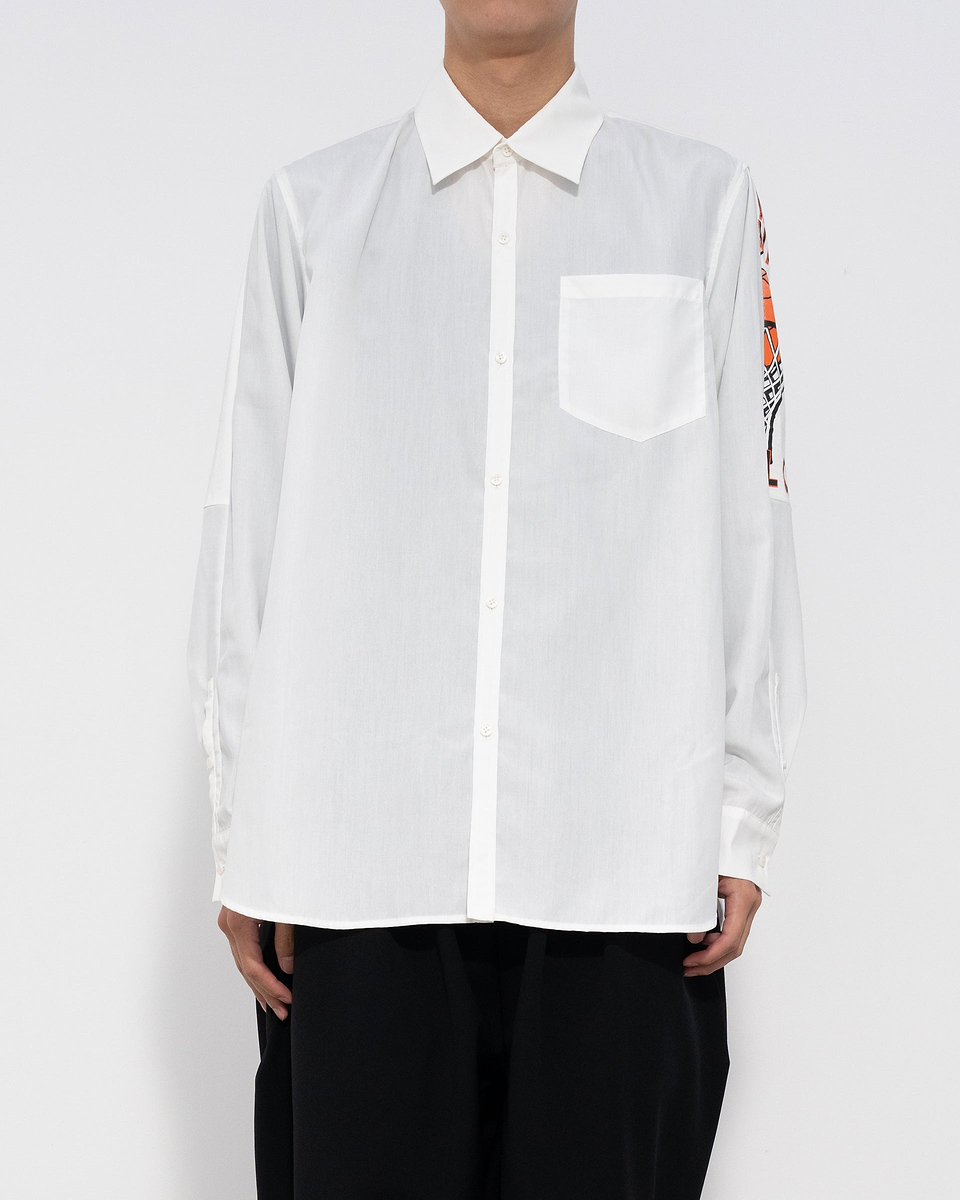 【23AW】パッチワークシャツ