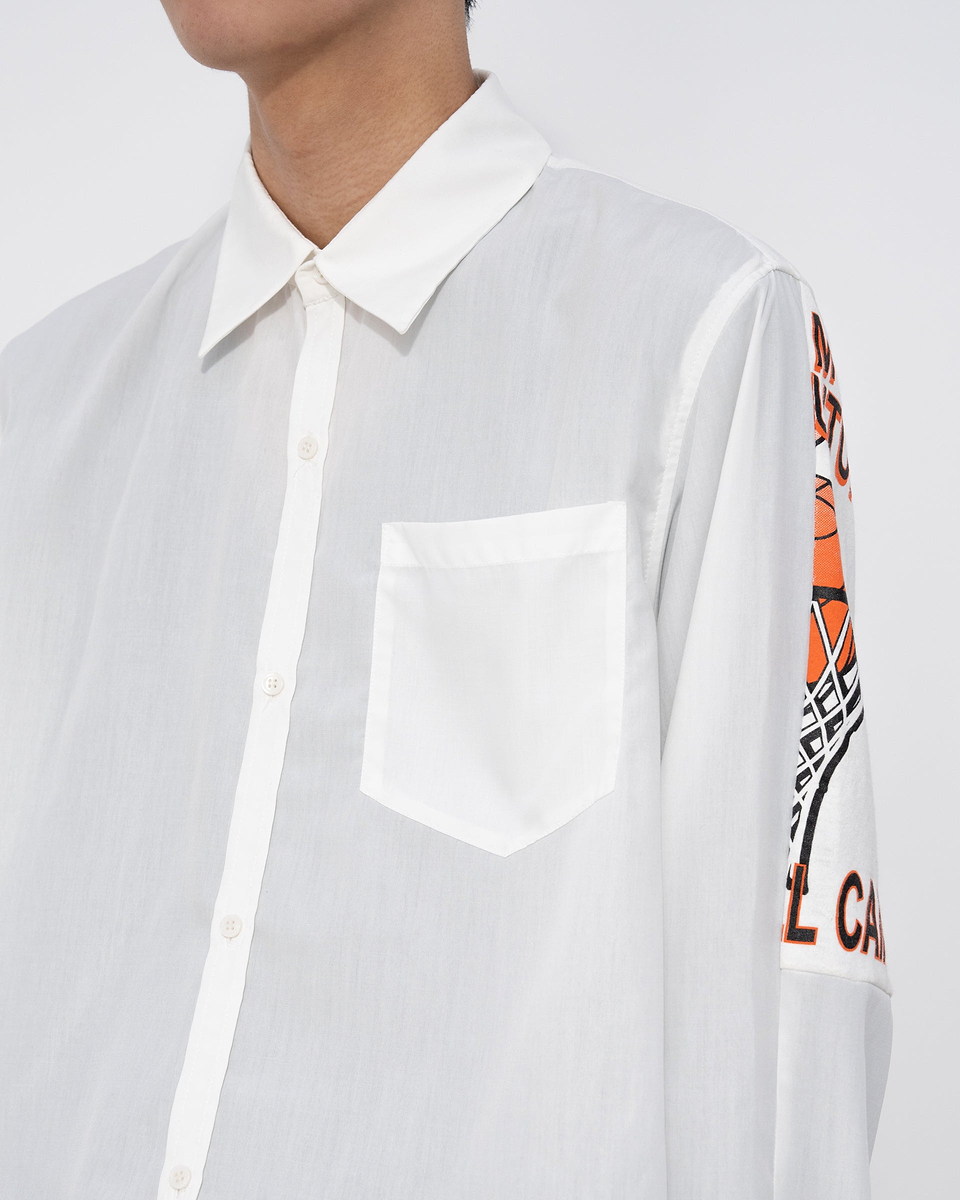 【23AW】パッチワークシャツ