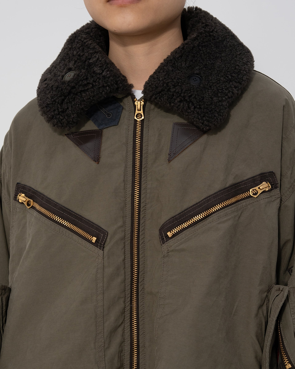 【23AW】アルファダブルエンドC/Nモッズコート