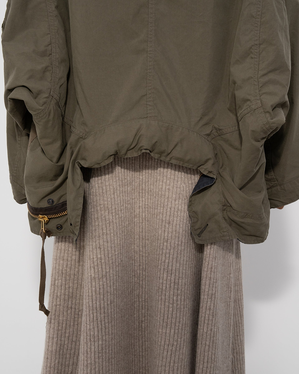 【23AW】アルファダブルエンドC/Nモッズコート