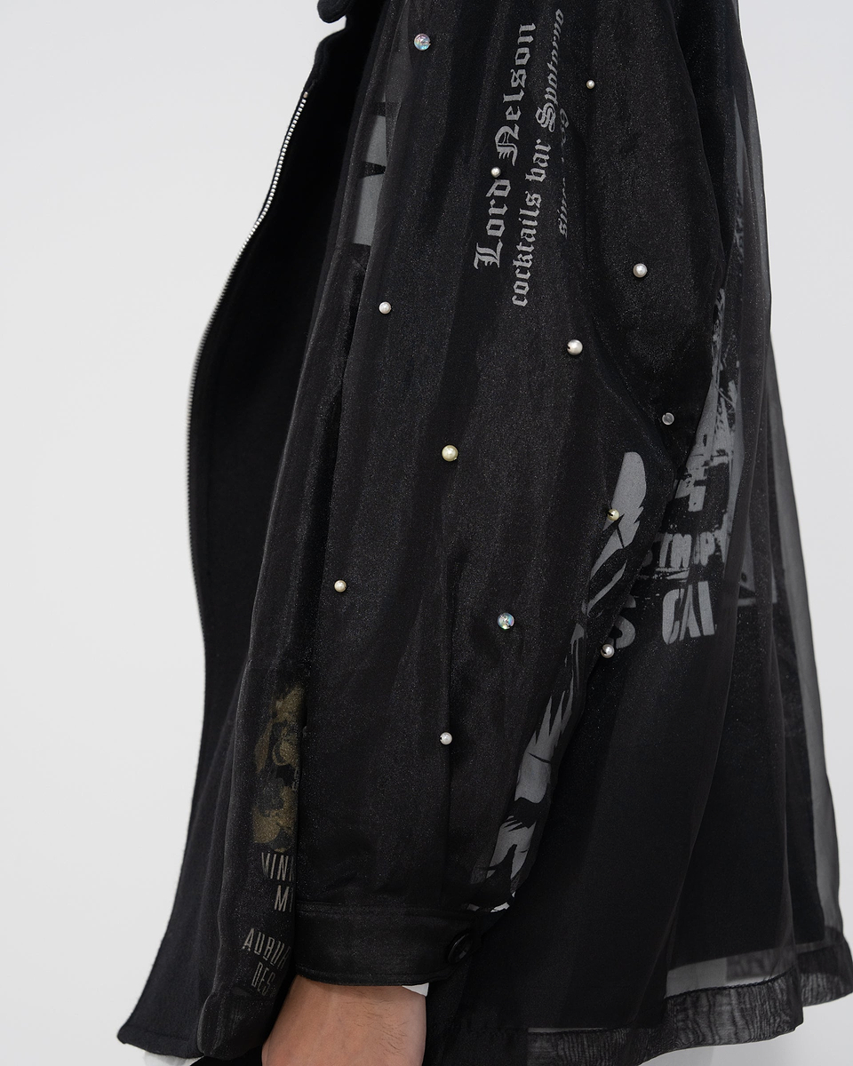 【23AW】パールレイヤードコート