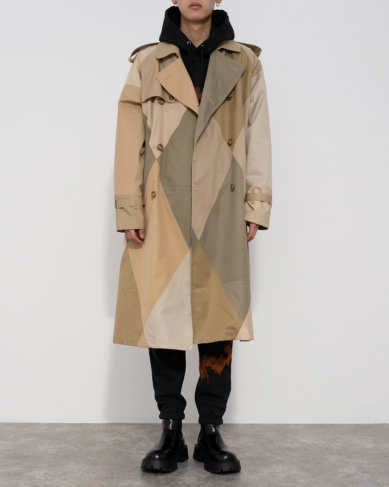 NOT CONVENTIONAL/トレンチカーゴデザインコート（NOT CONVENTIONAL  