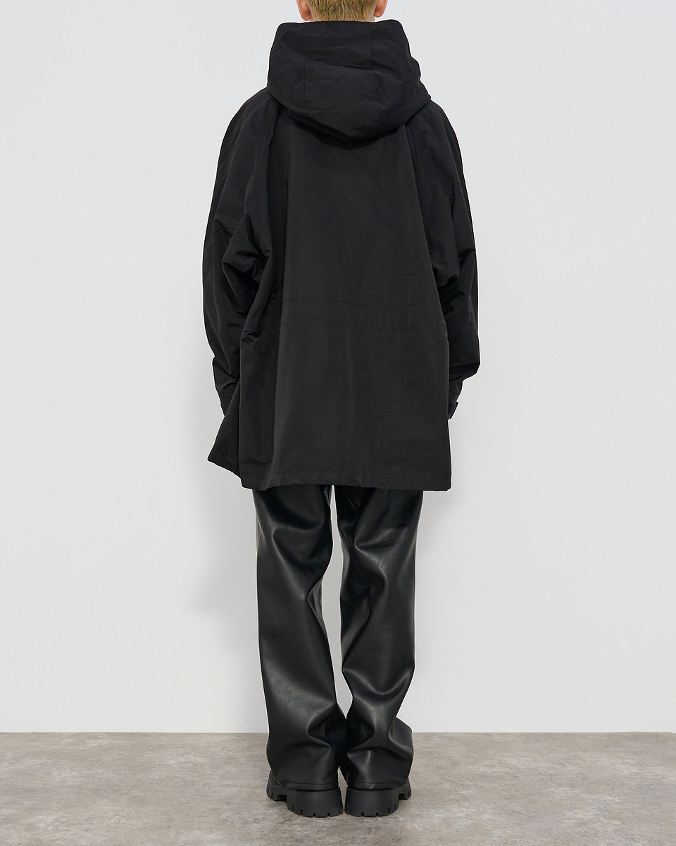 【23AW】＜N.ハリウッド × ウールリッチ＞フーディーブルゾン