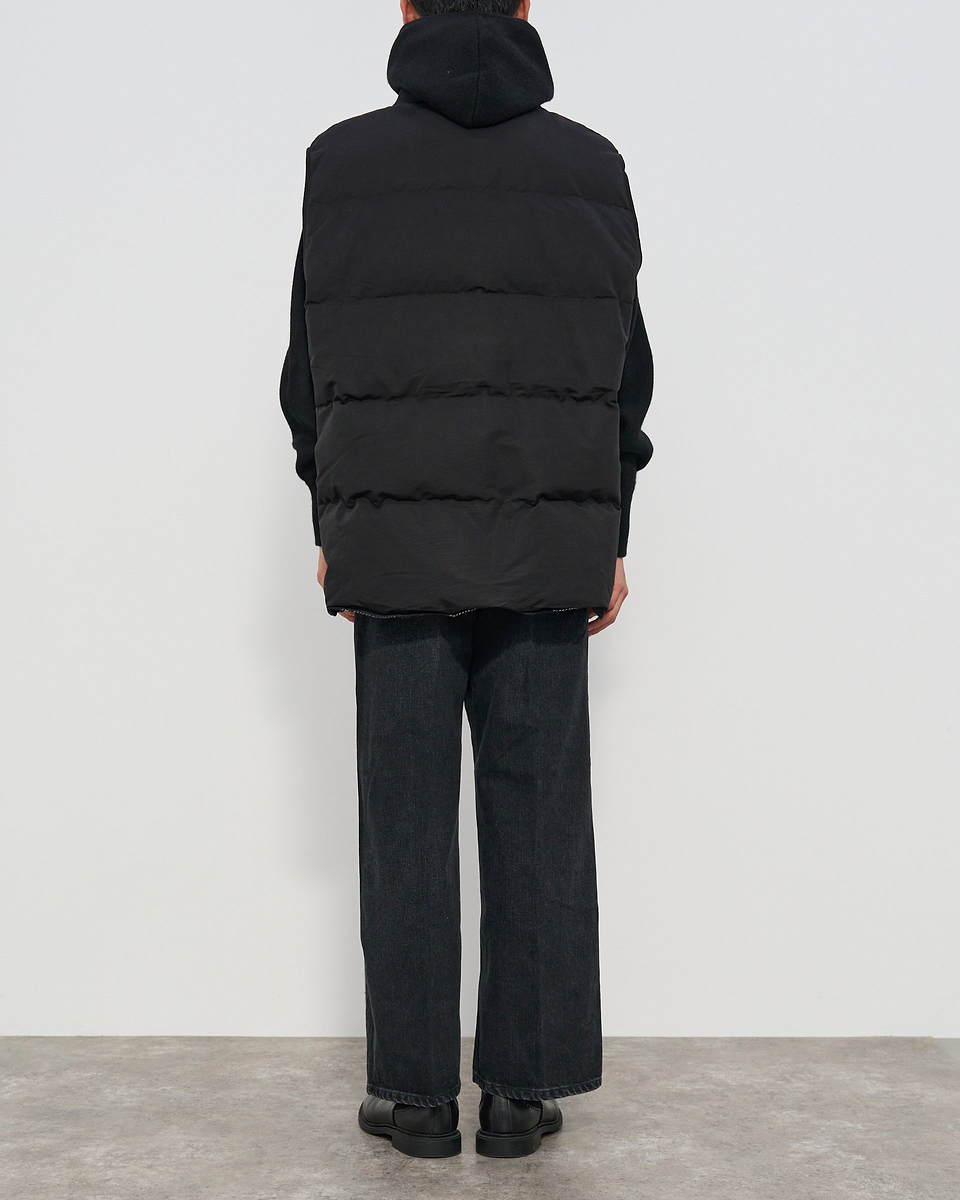 【23AW】＜N.ハリウッド × ウールリッチ＞リバーシブルベスト