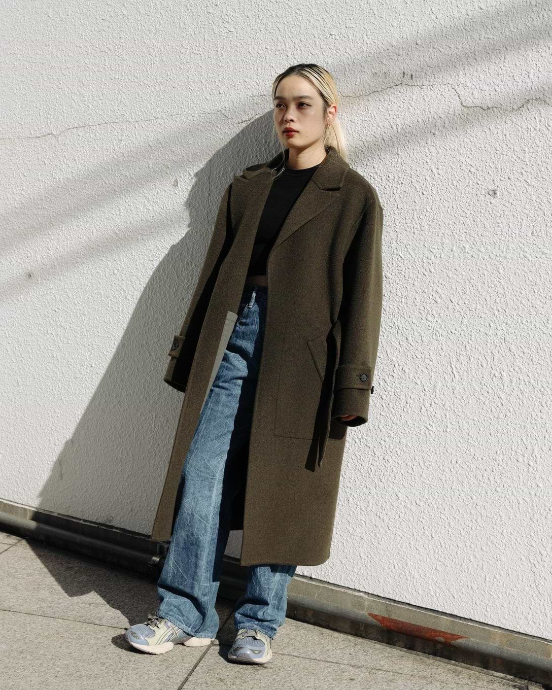 ウールリバーコート – ファッションスナップストア 