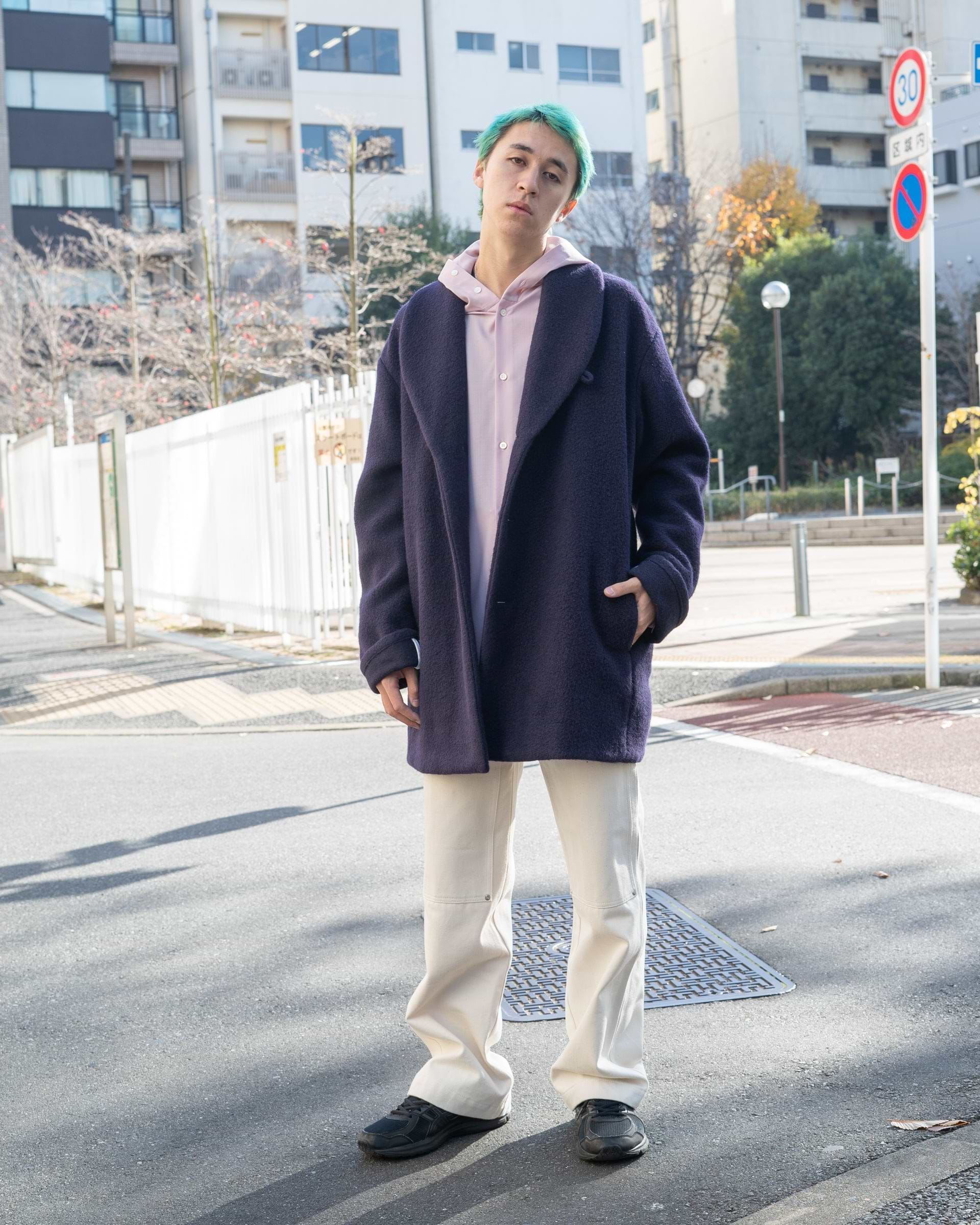 オーバーコート 22AW ウールシャツ - シャツ