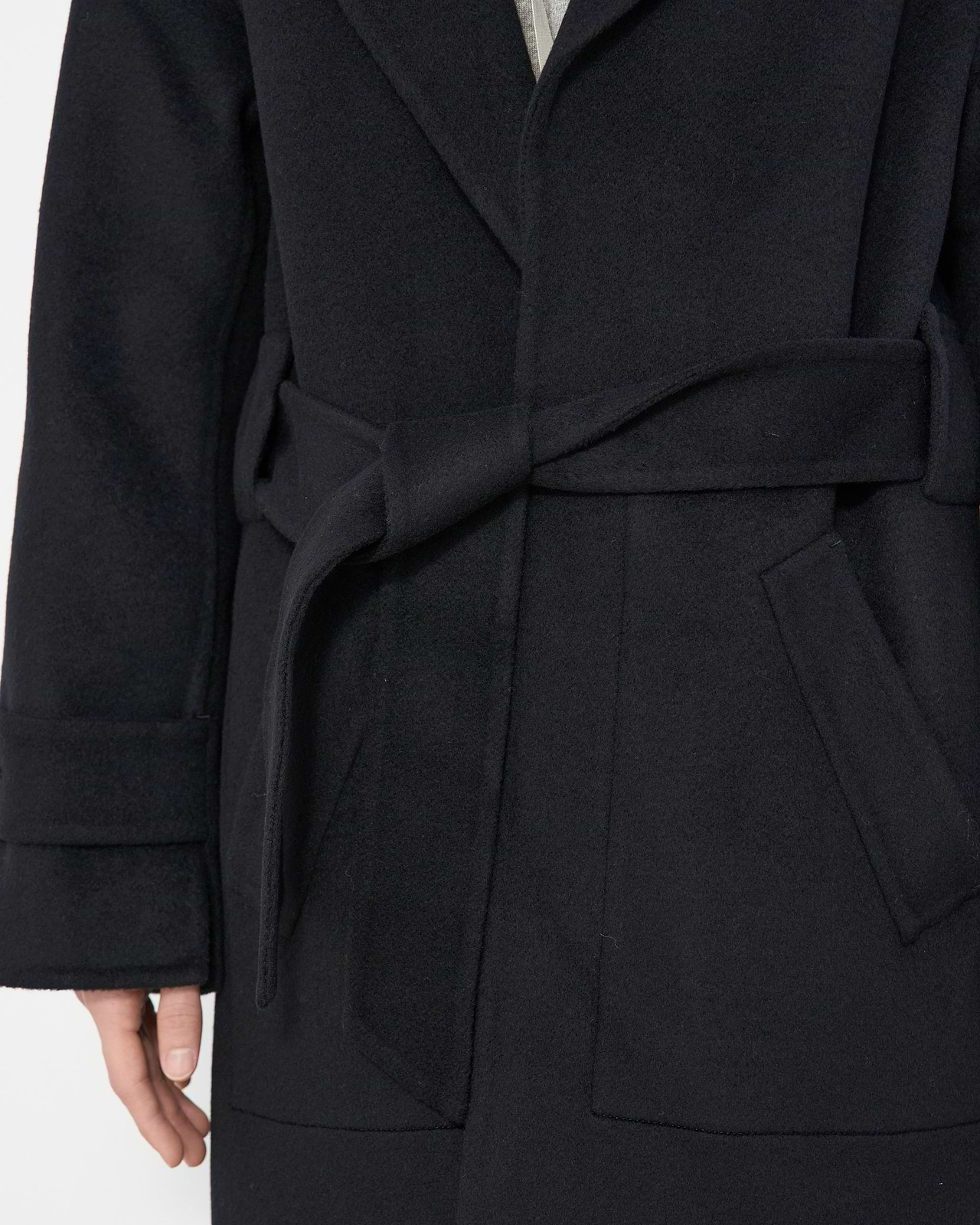 POSTELEGANT】ウールカシミアリバーコート – ファッションスナップストア