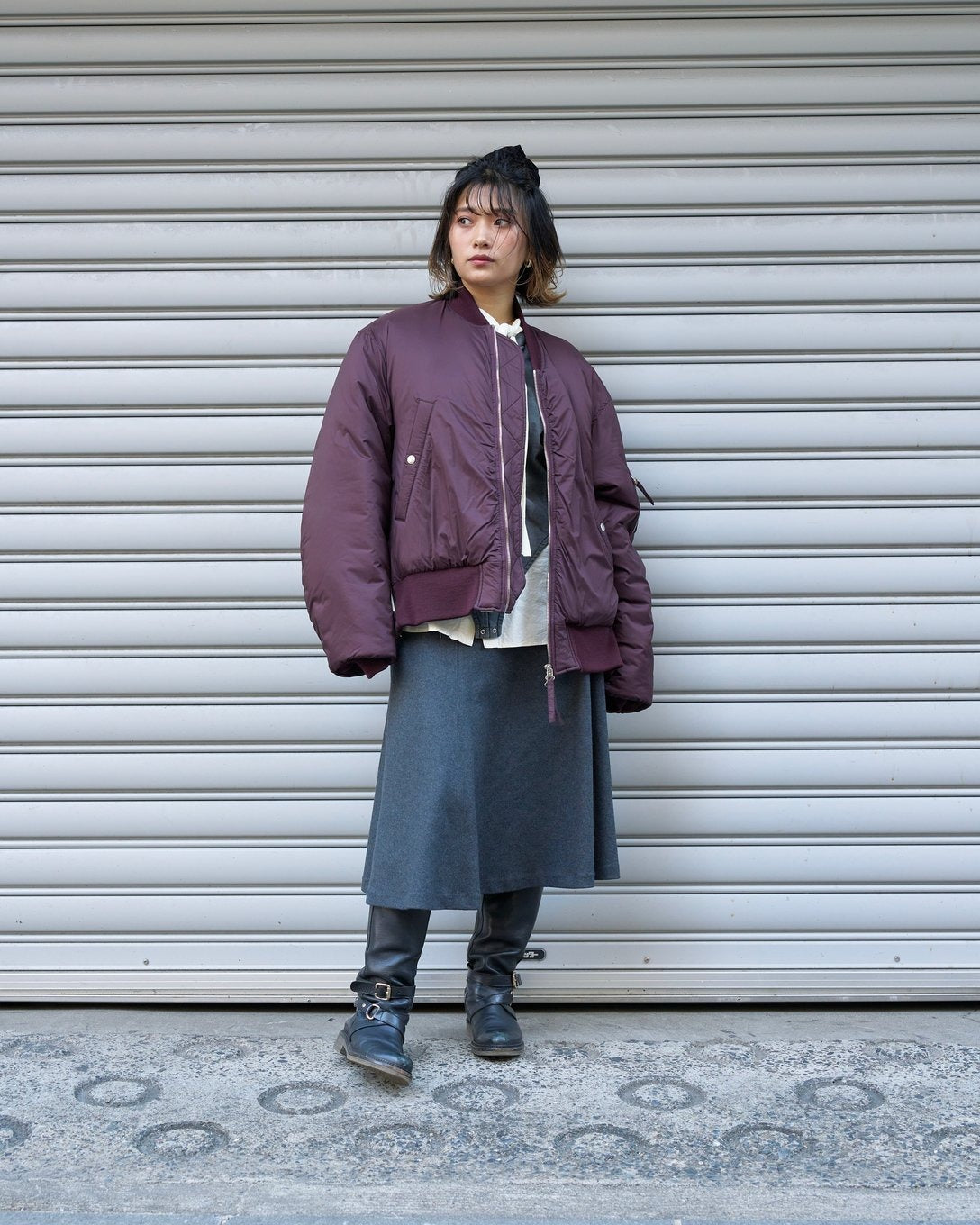 JANE SMITH アシンメトリーワークジャケット JANE SMITH アシンメトリーワークジャケット