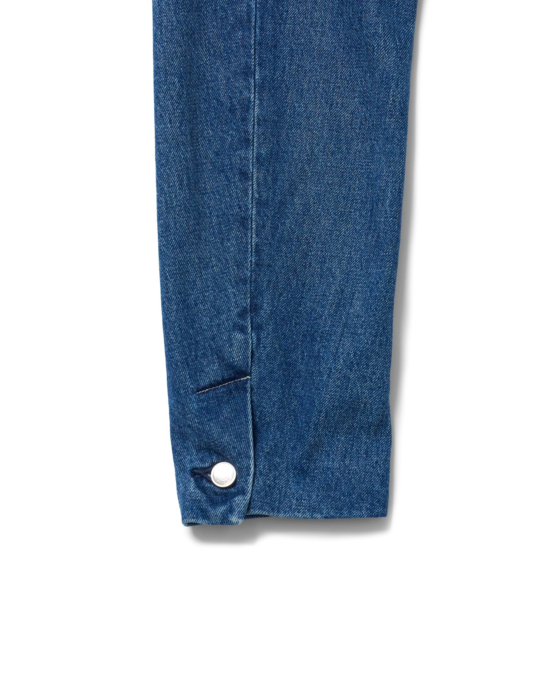 TANAKA】ノーカラージーンジャケット&ハンドプリント – ファッション