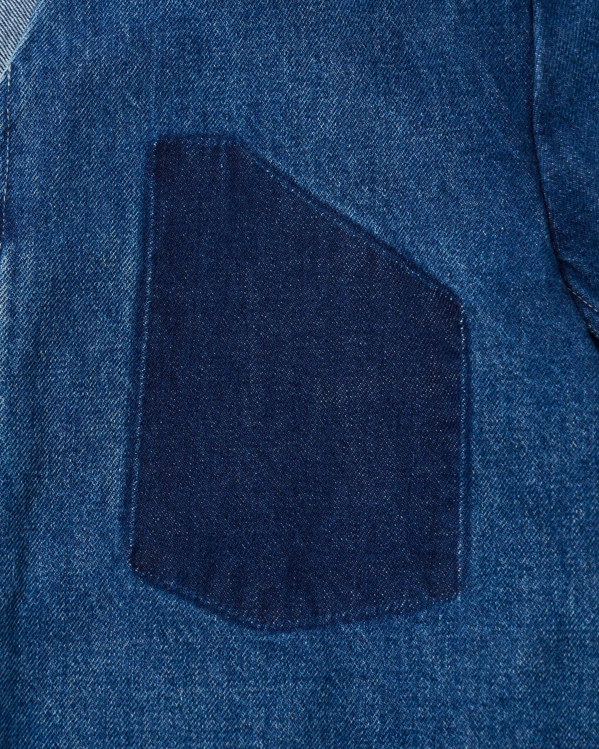 2点おまとめ　　Theory ノーカラージャケット、フェンディ　デニムシャツ D.M.G.｜プリズナー デニム シャツ ジャケット 18-0632e-mn