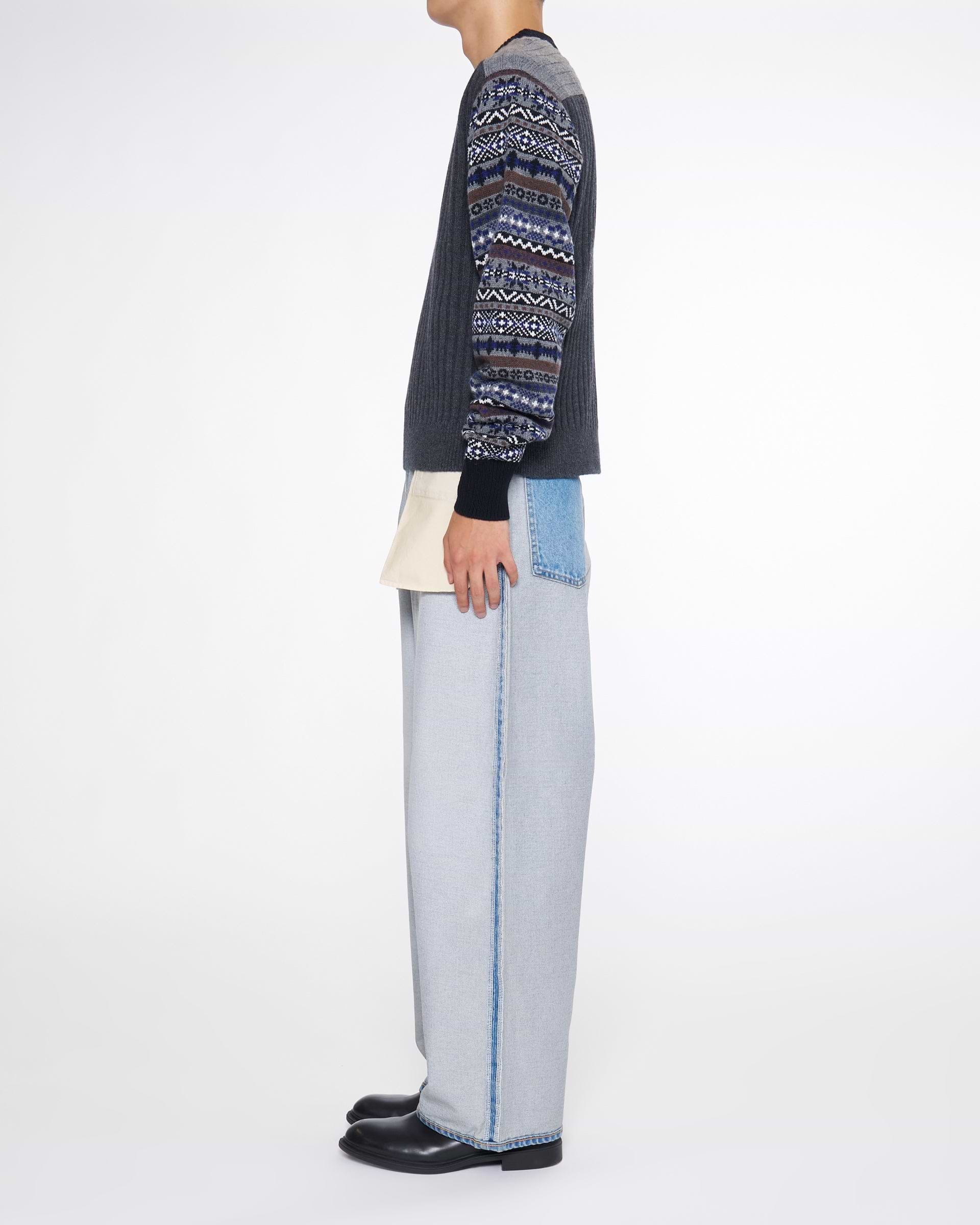 CINOH】ノルディックパターンクルーネックニット – ファッション