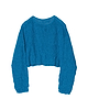 【25SS】ショートレングスレースニット