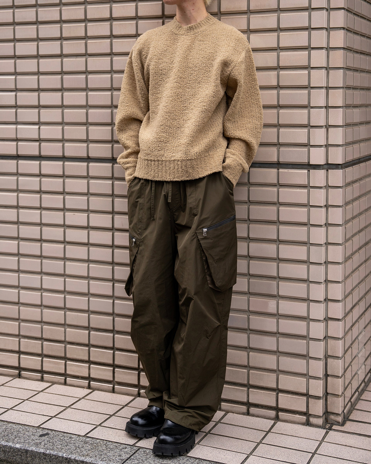 着用サイズ2／身長176cm（スタッフスナップ）