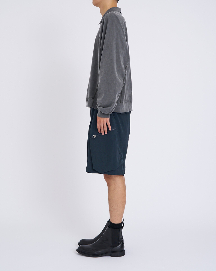 【25SS】N1ハーフジップL/Sポロ