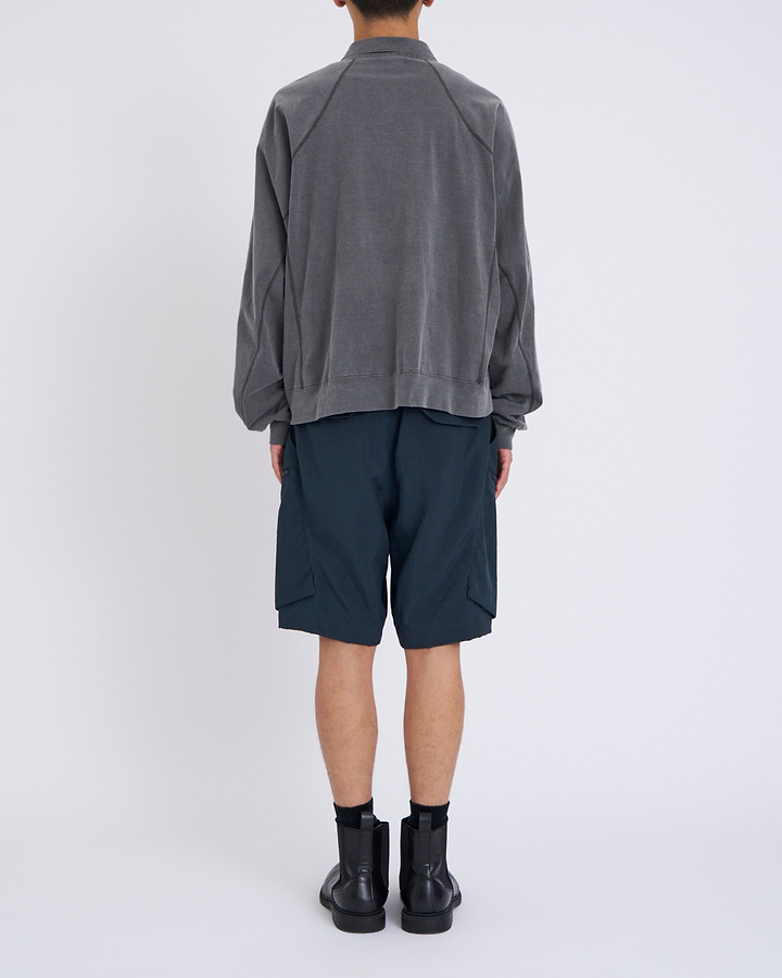 【25SS】N1ハーフジップL/Sポロ