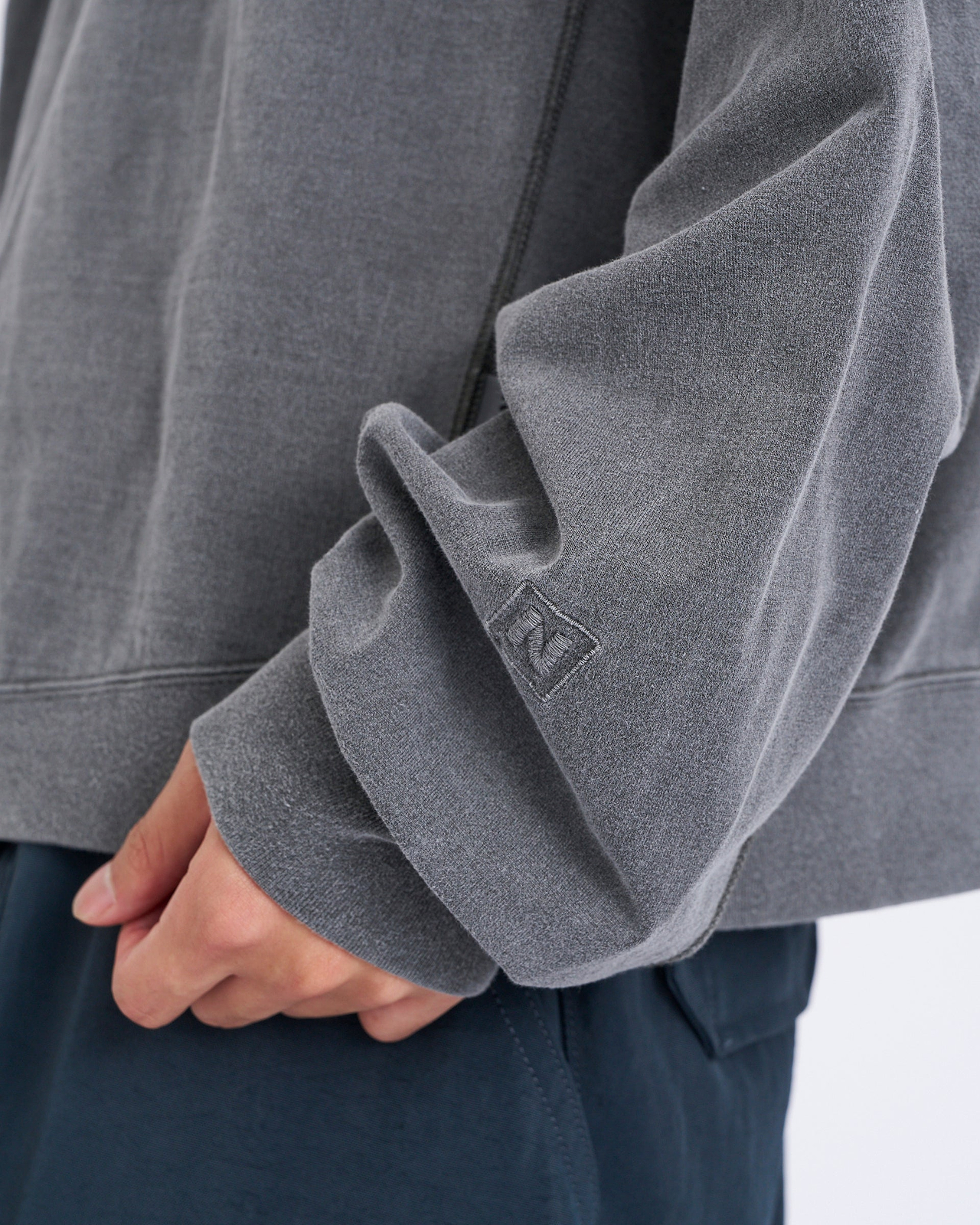 【25SS】N1ハーフジップL/Sポロ
