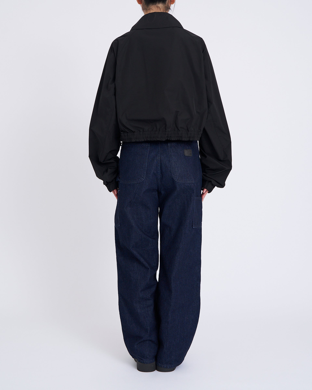 【25SS】クロップドジップアップブルゾン