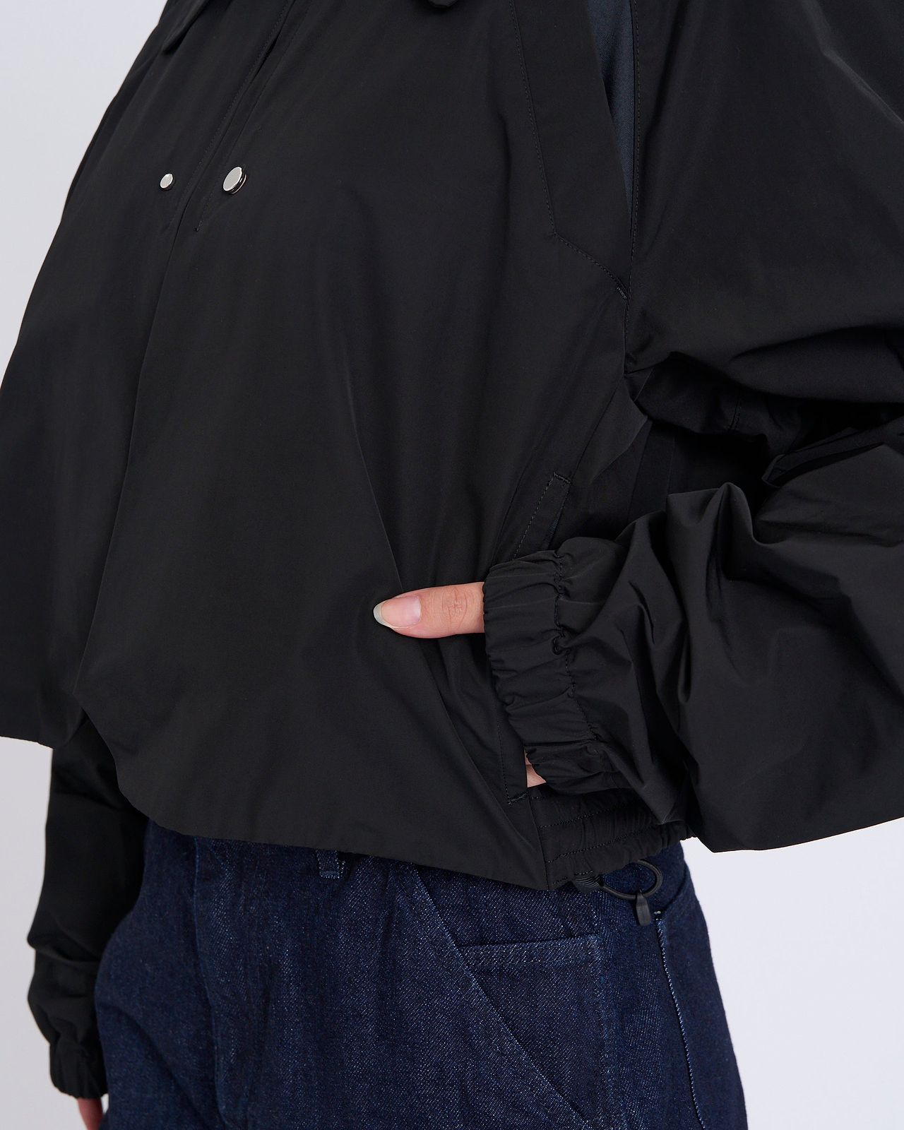 【25SS】クロップドジップアップブルゾン
