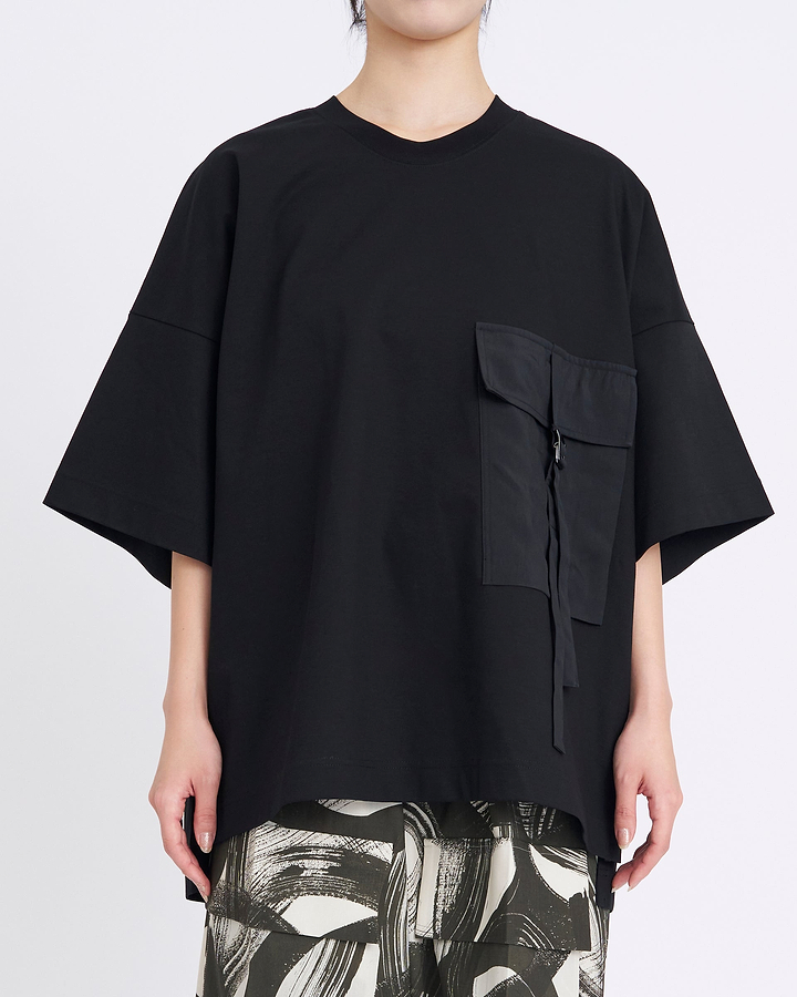 【25SS】ベルトポケットクロップドT