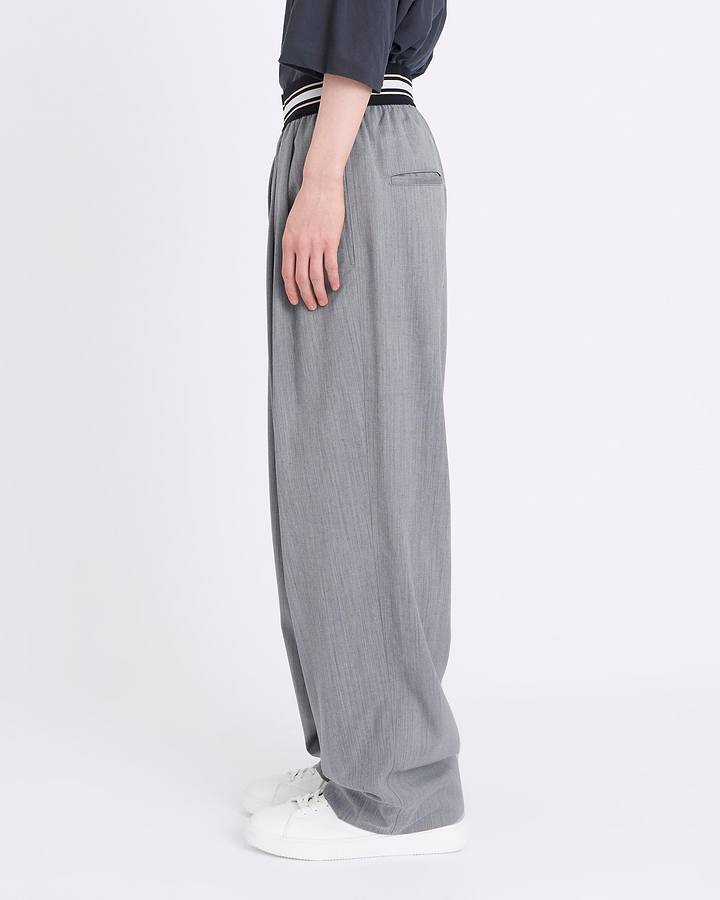 【25SS】サマーウールエラスティックパンツ