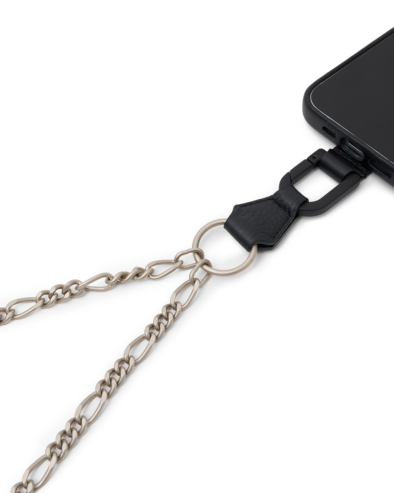チェーンストラップ付iPhoneアクセサリー